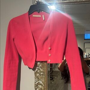 Helmut Lang Pink Cardigan